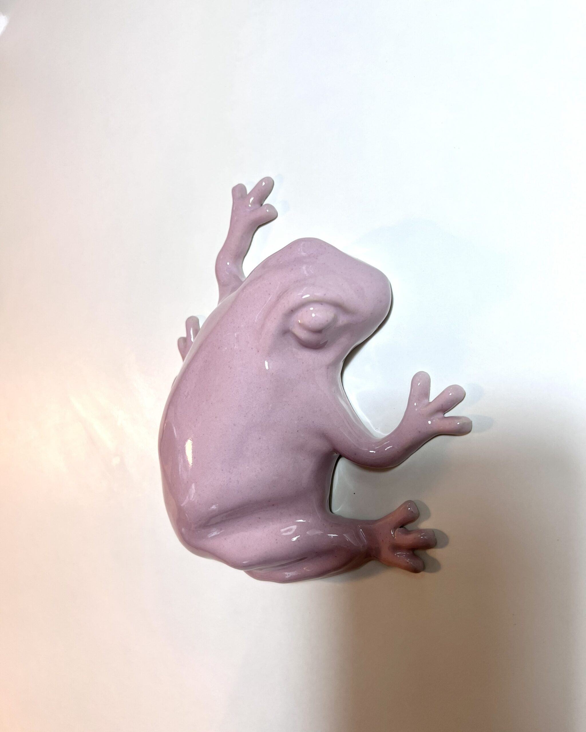 The Frog -wall sculpture, pink - Image 2