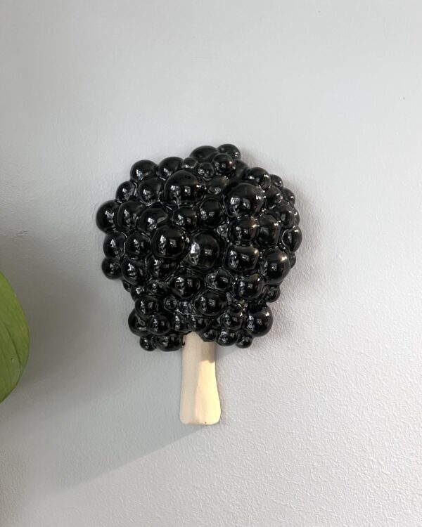 Spawn Tree -wall sculpture, black