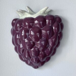 Raspberry / Blackberry -wall sculpture