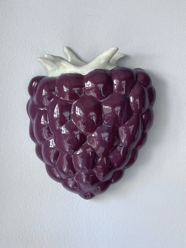 Raspberry / Blackberry -wall sculpture