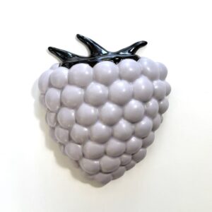 Raspberry -wall sculpture, lilac