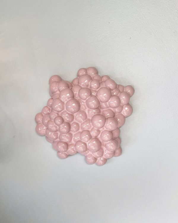 The Spawn II -wall sculpture, pink