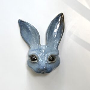 Jänö - wall sculpture, blue
