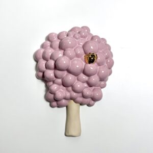 Spawn Tree -wall sculpture, golden fruit