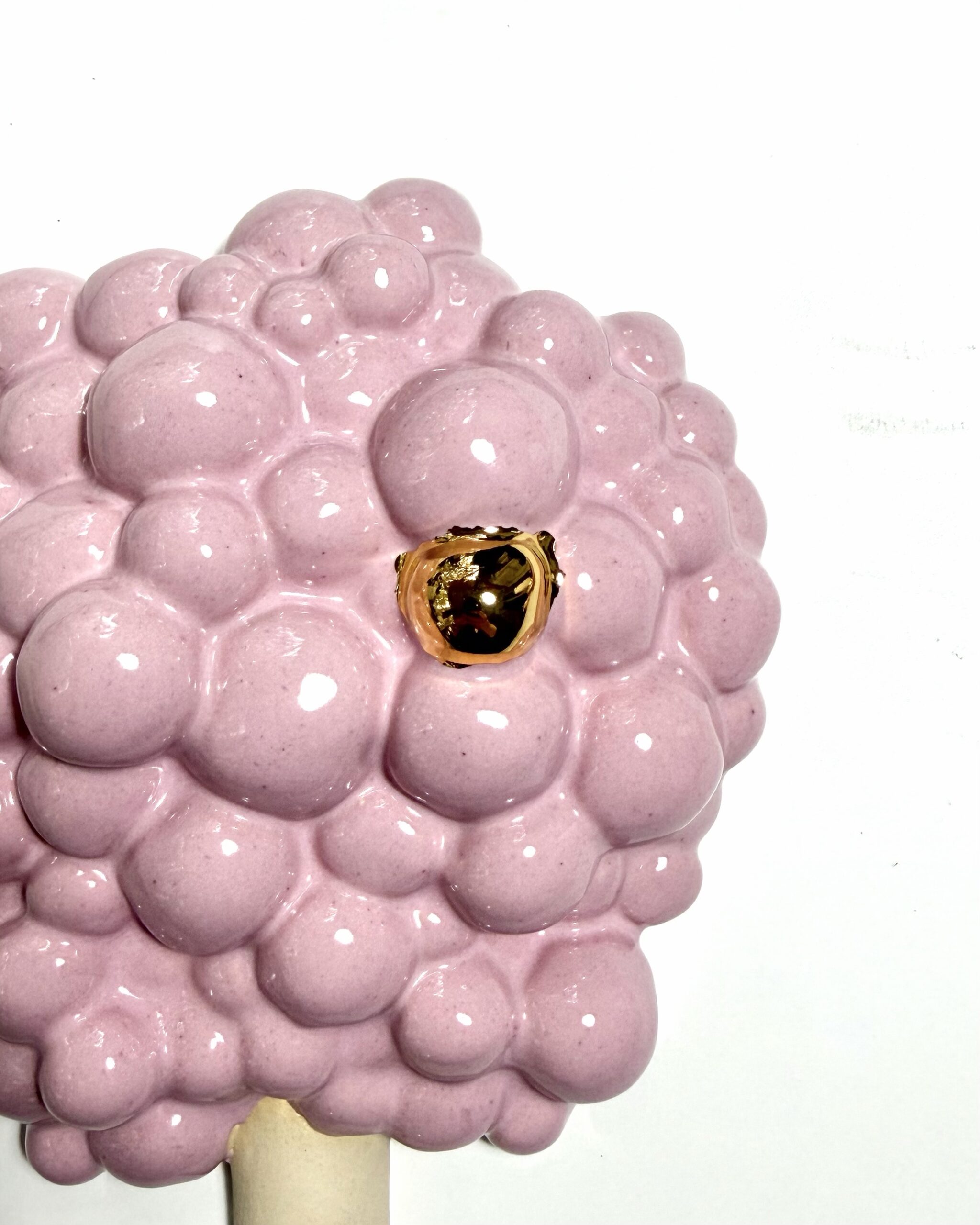 Spawn Tree -wall sculpture, golden fruit - Image 2