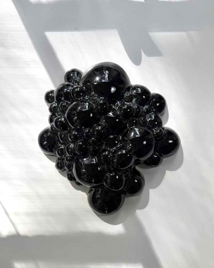 Bubbling III -wall sculpture