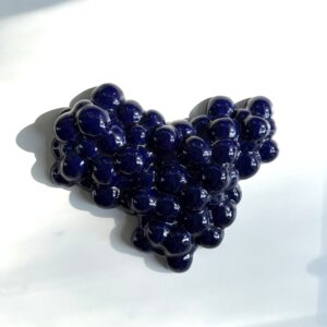 The Love Spawn -wall sculpture, Blue