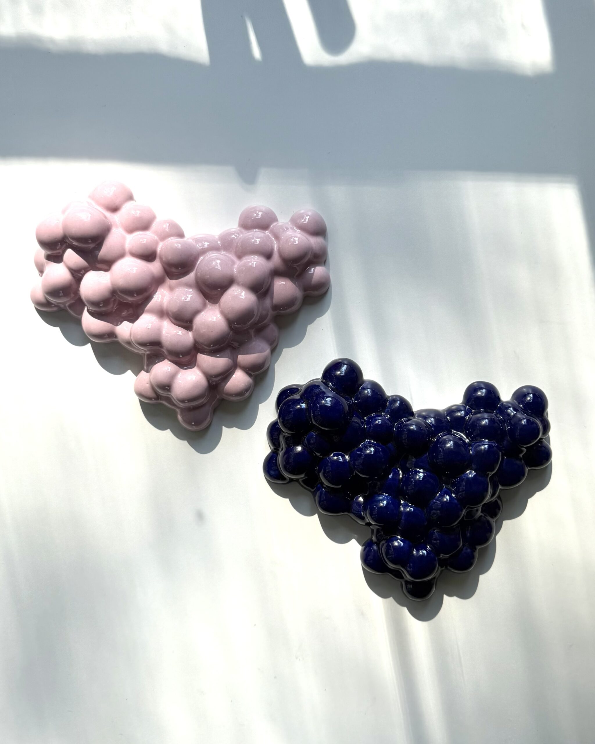 The Love Spawn -wall sculpture, Blue - Image 2